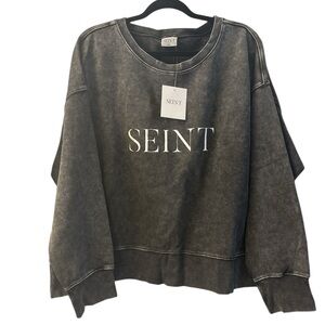 SEINT Black Women's Sweater